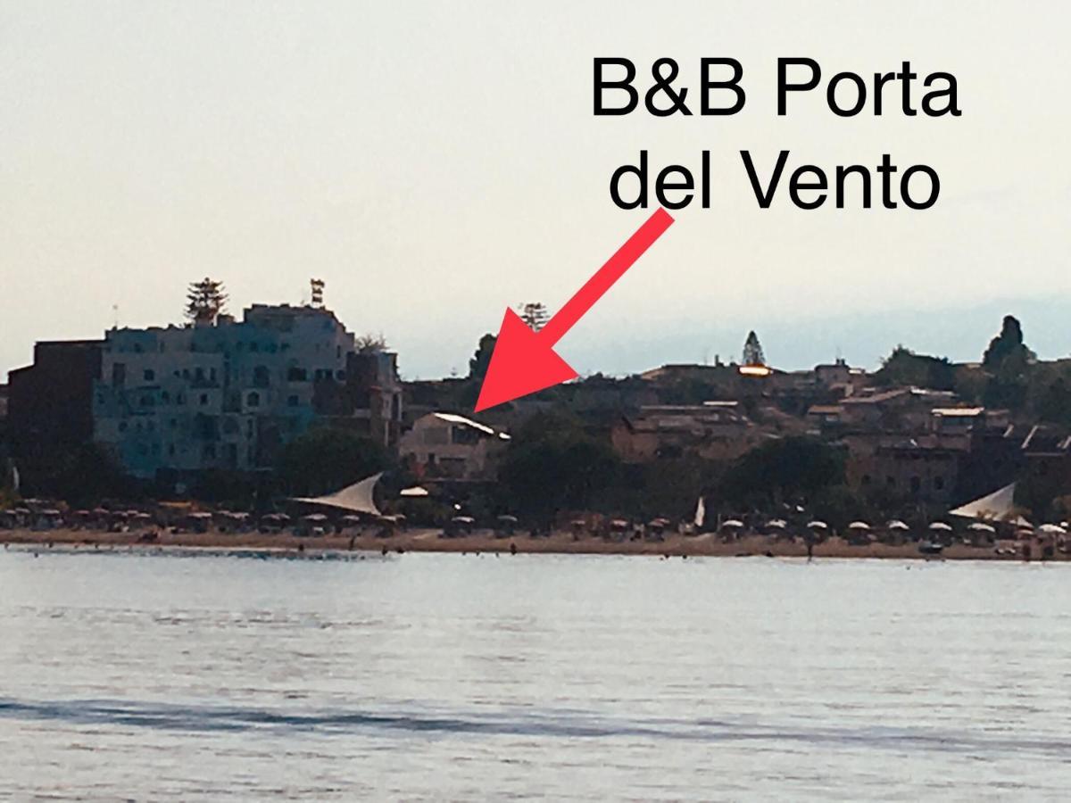 Porta Del Vento Bed & Breakfast Giardini Naxos Bagian luar foto